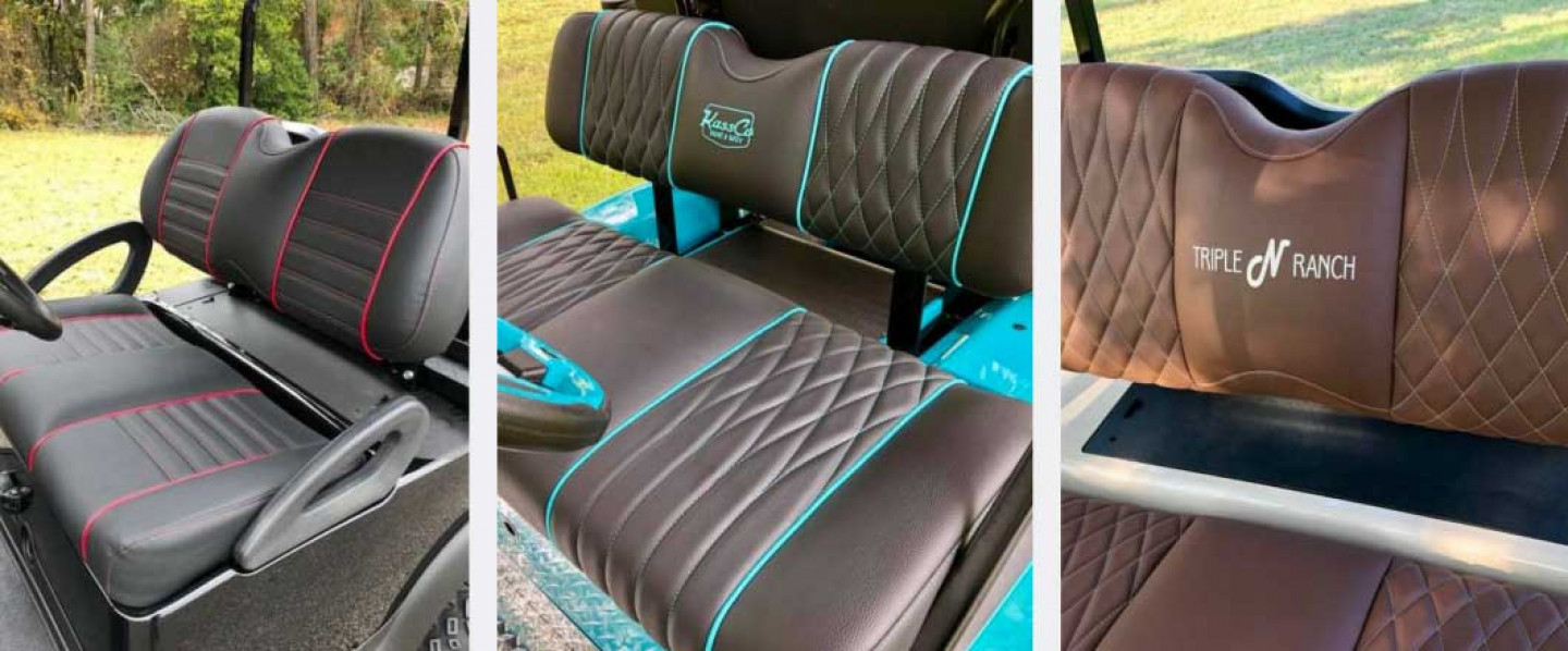 Custom Cart Upholstery
